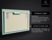 Moderne badkamer spiegel met led-verlichting L38 #2