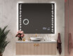Moderne badkamer spiegel met led-verlichting L38 #9