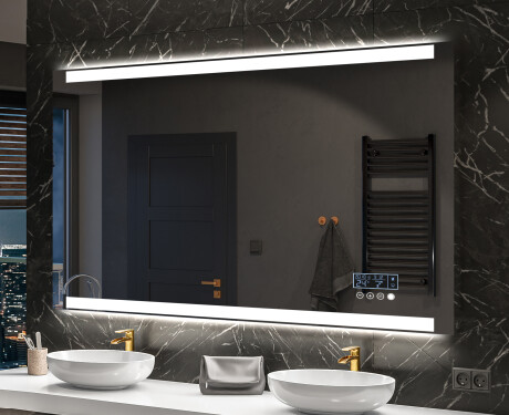 Moderne badkamer spiegel met led-verlichting L47 #10