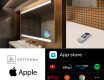 Moderne badkamer spiegel met led-verlichting L47 #6