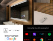 Moderne badkamer spiegel met led-verlichting L47 #4