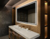 Moderne badkamer spiegel met led-verlichting L49