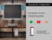 Moderne badkamer spiegel met led-verlichting L49 #6