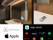 Moderne badkamer spiegel met led-verlichting L55 #6