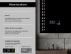 Moderne badkamer spiegel met led-verlichting L55 #5