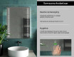 Moderne badkamer spiegel met led-verlichting L55 #7