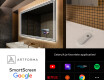Moderne badkamer spiegel met led-verlichting L57 #4