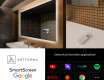 Moderne badkamer spiegel met led-verlichting L58 #4