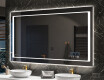 Moderne badkamer spiegel met led-verlichting L61 #10