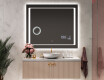 Moderne badkamer spiegel met led-verlichting L61 #9