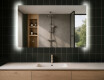 Moderne badkamer spiegel met led-verlichting L62