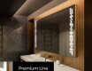 Moderne badkamer spiegel met led-verlichting L65 #3