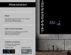 Moderne badkamer spiegel met led-verlichting L65 #5