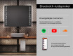 Moderne badkamer spiegel met led-verlichting L65 #6