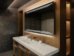 Moderne badkamer spiegel met led-verlichting L75