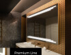 Moderne badkamer spiegel met led-verlichting L75 #3