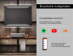 Moderne badkamer spiegel met led-verlichting L75 #6