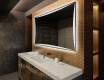 Moderne badkamer spiegel met led-verlichting L77