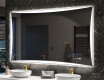 Moderne badkamer spiegel met led-verlichting L77 #10