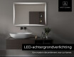 Moderne badkamer spiegel met led-verlichting L77 #6