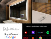 Moderne badkamer spiegel met led-verlichting L77 #4