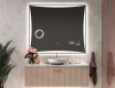 Moderne badkamer spiegel met led-verlichting L77 #9