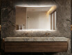 Moderne badkamer spiegel met led-verlichting L78