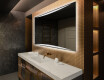 Moderne badkamer spiegel met led-verlichting L78