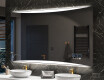 Moderne badkamer spiegel met led-verlichting L78 #10