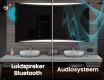 Moderne badkamer spiegel met led-verlichting L78 #5