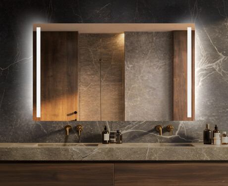 Led spiegel op batterijen L02