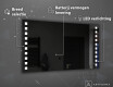 Led spiegel op batterijen L03 #4