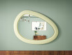 Asymmetrische LED-spiegel met MDF-frame L310 #7