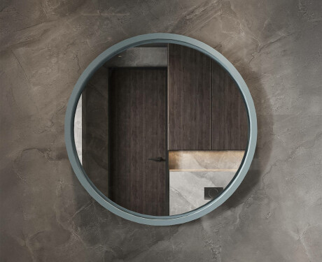Rond LED-spiegel in een gelakte MDF-lijst L306 #4