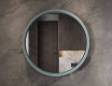 Rond LED-spiegel in een gelakte MDF-lijst L306 #8