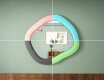 Designer LED-spiegel met MDF in geometrische vorm L309 #6