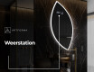 LED Badkamerspiegel in Onregelmatige Vorm L222 #6