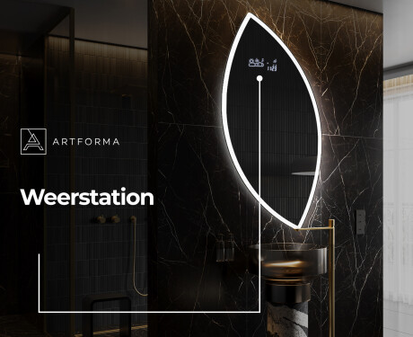 LED Badkamerspiegel in Onregelmatige Vorm L222 #6