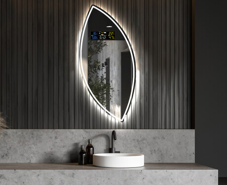Decoratieve spiegel met verlichting LED L223 #6