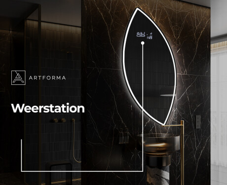 LED Badkamerspiegel in Onregelmatige Vorm L223 #6