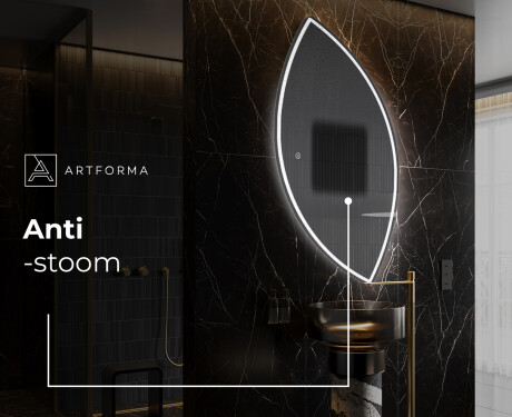 LED Badkamerspiegel in Onregelmatige Vorm L223 #8