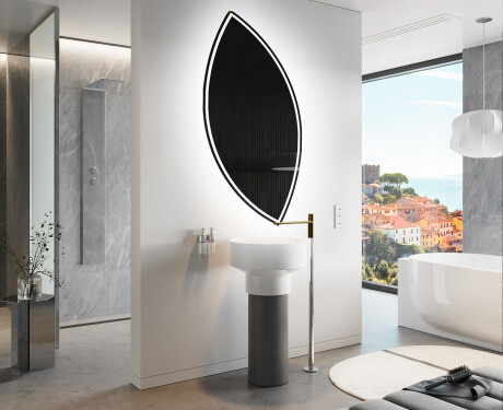 LED Badkamerspiegel in Onregelmatige Vorm L223 #9