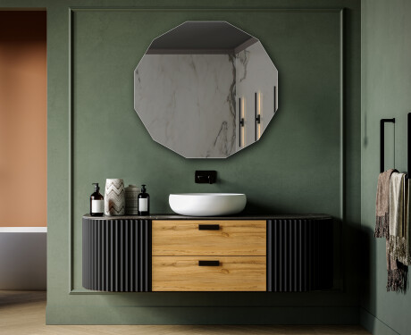 Rond wandspiegel L204