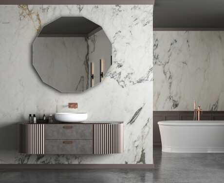 Rond wandspiegel L204 #5