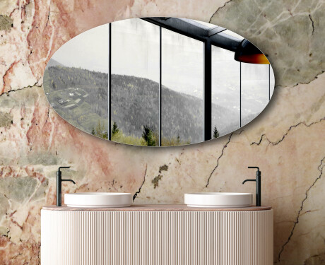 Ovale wandspiegel L206 #6
