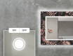 Decoratieve spiegel met led-verlichting voor in de woonkamer - Jungle #4