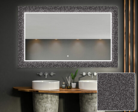 Verlichte Decoratieve Spiegel Voor De Badkamer - Dotts #1
