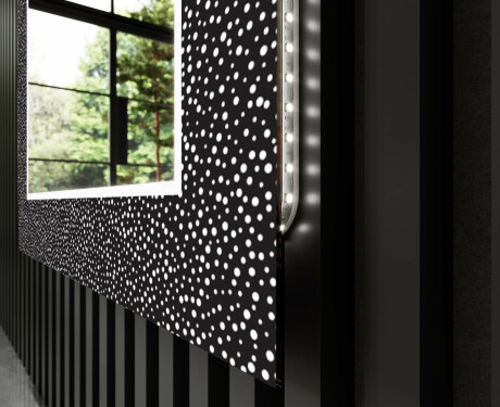 Verlichte Decoratieve Spiegel Voor De Badkamer - Dotts #11