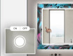 Verlichte Decoratieve Spiegel Voor De Badkamer - Fluo Tropic #4