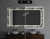Verlichte Decoratieve Spiegel Voor De Badkamer - Goldy Palm #7